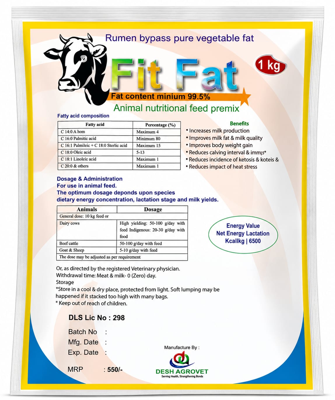 Fit Fat — Bypass Fat by Desh Agrovet