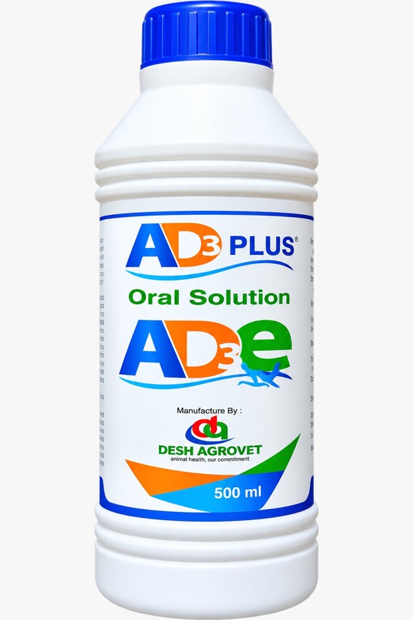 AD3 Plus — Vitamin Solution by Desh Agrovet